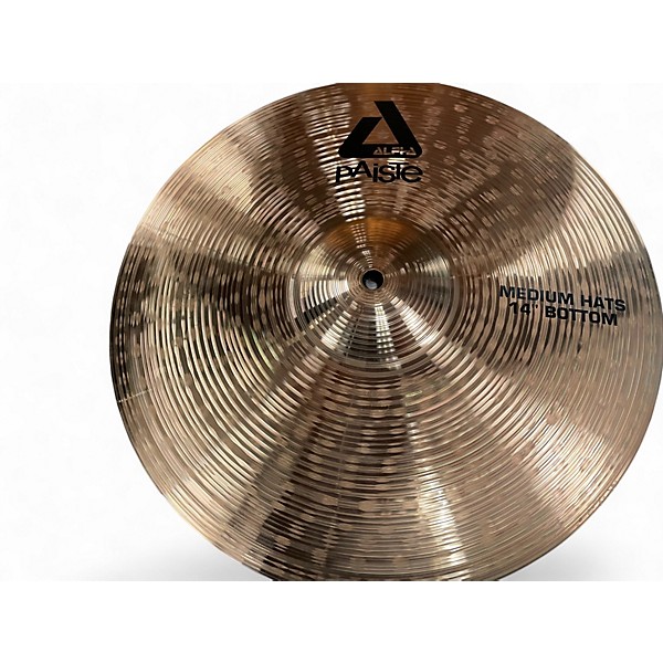 Used Paiste 14in ALPHA MEDIUM Cymbal