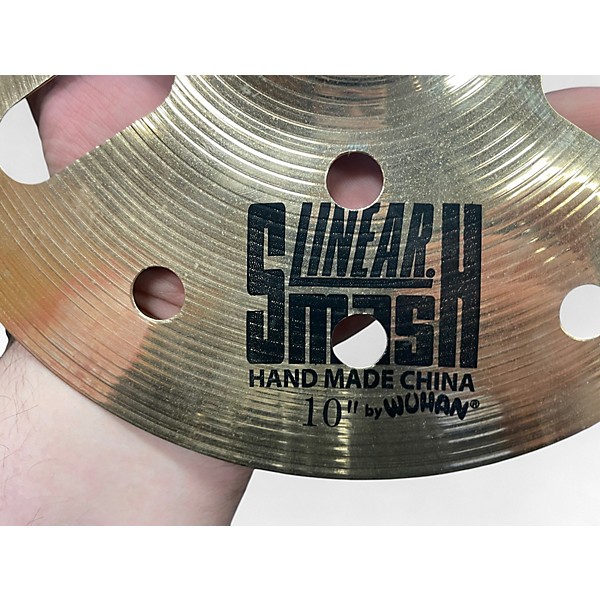 Used Wuhan 10in LINEAR SMASH Cymbal