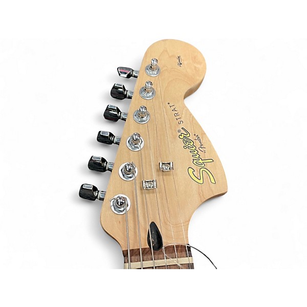 Used Squier Affinity Stratocaster Candy Apple Red Solid Body Electric Guitar