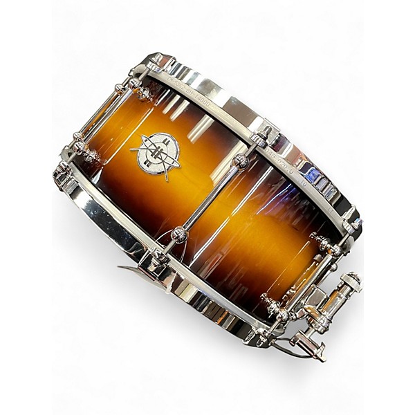 Used 2023 Dunnett 14X6 Classic MonoPly X Ambrosia Maple Brown Sunburst Drum