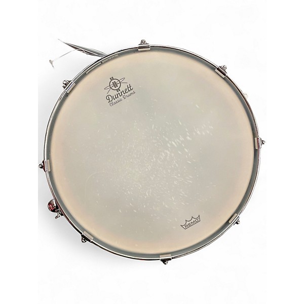 Used 2023 Dunnett 14X6 Classic MonoPly X Ambrosia Maple Brown Sunburst Drum