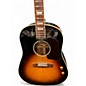 Used Epiphone 2008 Limited Edition John Lennon Ej-160E 2 Color Sunburst Acoustic Electric Guitar