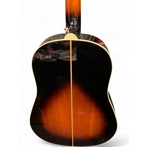 Used Epiphone 2008 Limited Edition John Lennon Ej-160E 2 Color Sunburst Acoustic Electric Guitar