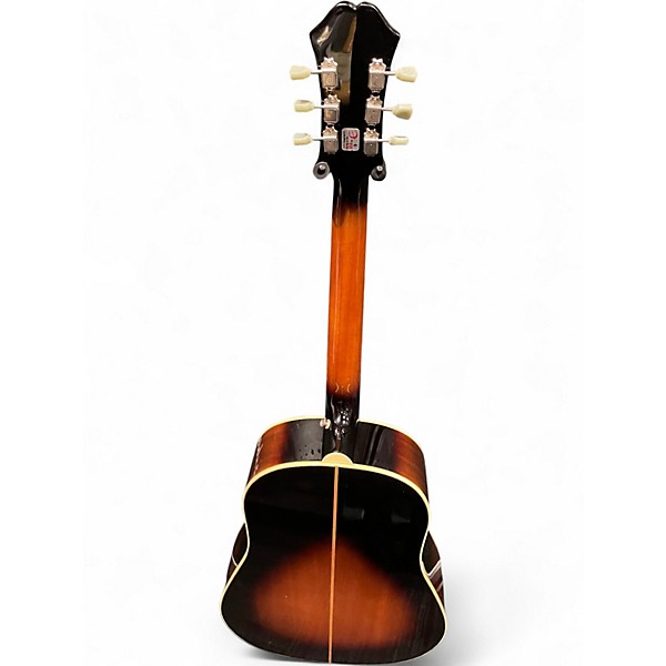 Used Epiphone 2008 Limited Edition John Lennon Ej-160E 2 Color Sunburst Acoustic Electric Guitar