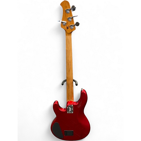 Used Music Man STINGRAY SPECIAL HH Candy Apple Red Electric Bass Guitar