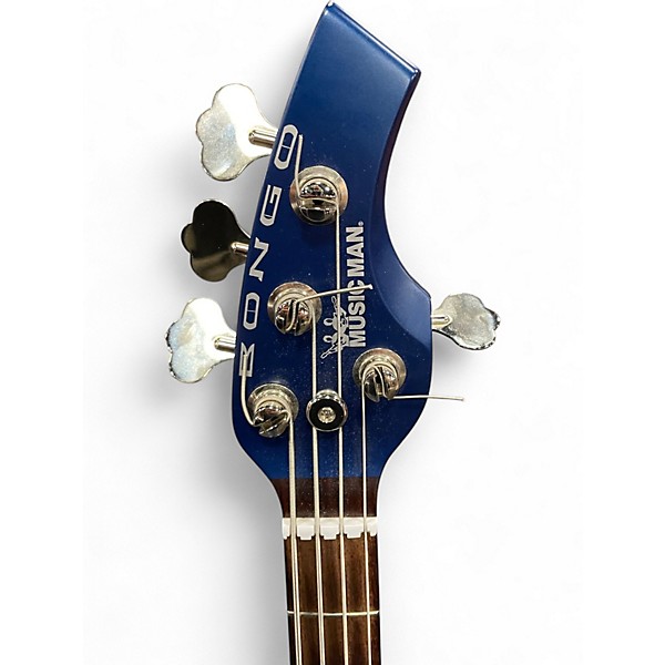 Used Music Man BONGO Blue Electric Bass Guitar