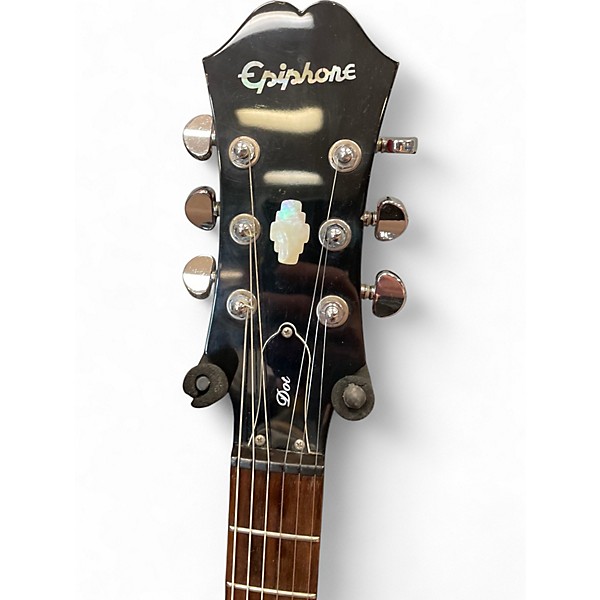 Used Epiphone DOT CH Cherry Hollow Body Electric Guitar