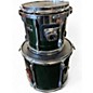 Used Pearl 3 Piece Export Green Drum Kit