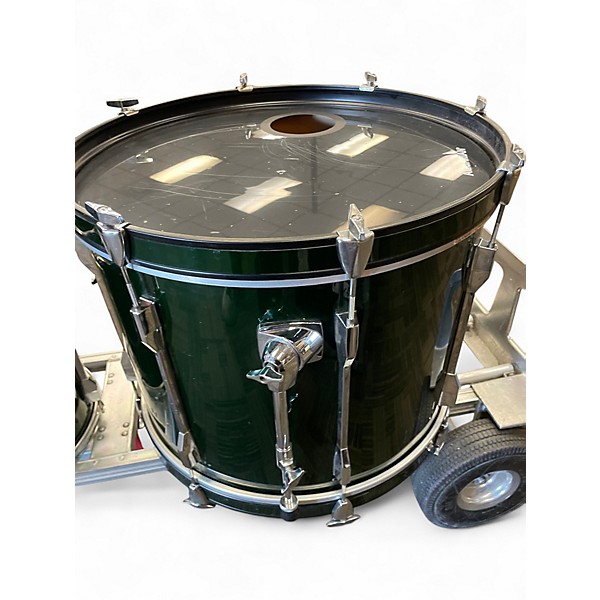 Used Pearl 3 Piece Export Green Drum Kit