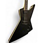 Used Schecter Guitar Research EVIL TWIN E-1 Flat Black Solid Body Electric Guitar
