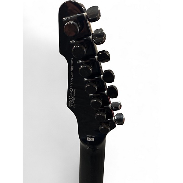 Used ESP LTD SCT607B Stephen Carpenter Signature 7 String Black Solid Body Electric Guitar