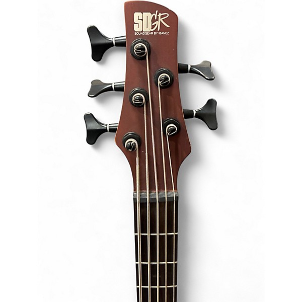 Used Ibanez SR505 5 String Mahogany Electric Bass Guitar