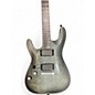 Used Schecter Guitar Research C1 Platinum Left Handed Black Electric Guitar
