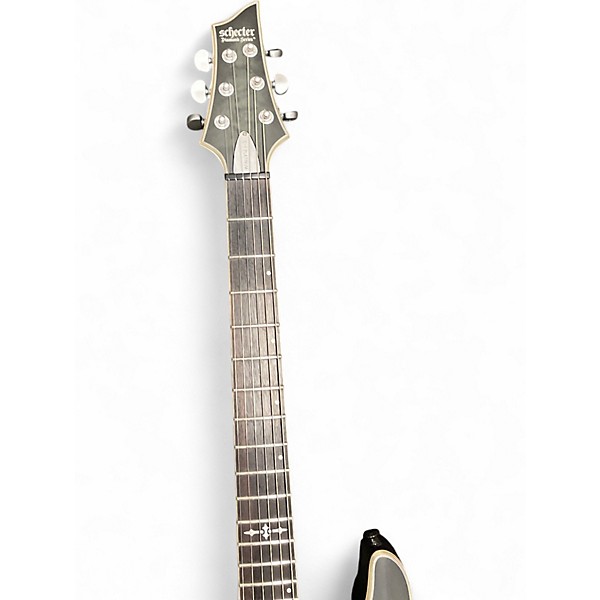 Used Schecter Guitar Research C1 Platinum Left Handed Black Electric Guitar