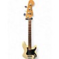 Used Fender Deluxe Active Precision Bass Special Olympic White Electric Bass Guitar thumbnail