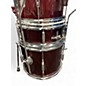 Used SPL 5 Piece 5 PIECE KICKER Red Drum Kit