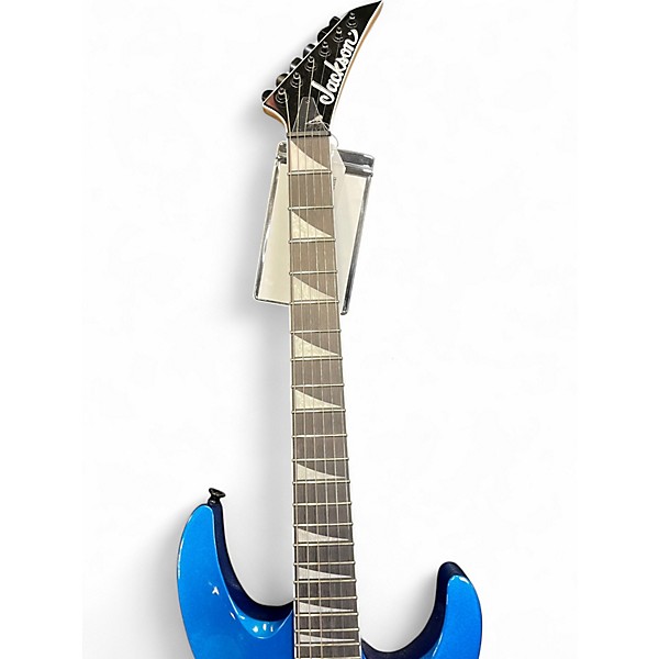 Used Jackson JS22 Dinky Blue Solid Body Electric Guitar