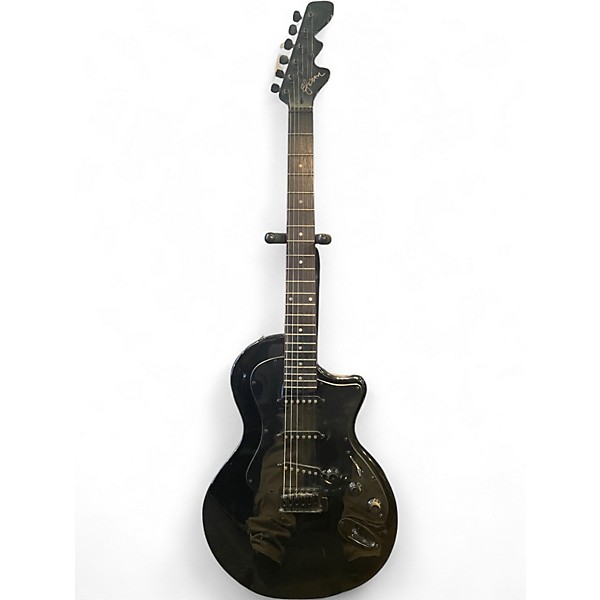 Used Elezan GIBSON Black Solid Body Electric Guitar