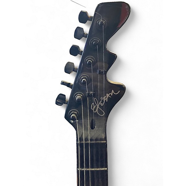 Used Elezan GIBSON Black Solid Body Electric Guitar