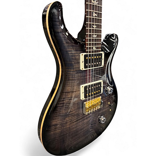 Used PRS Custom 24 Trans Purple Solid Body Electric Guitar
