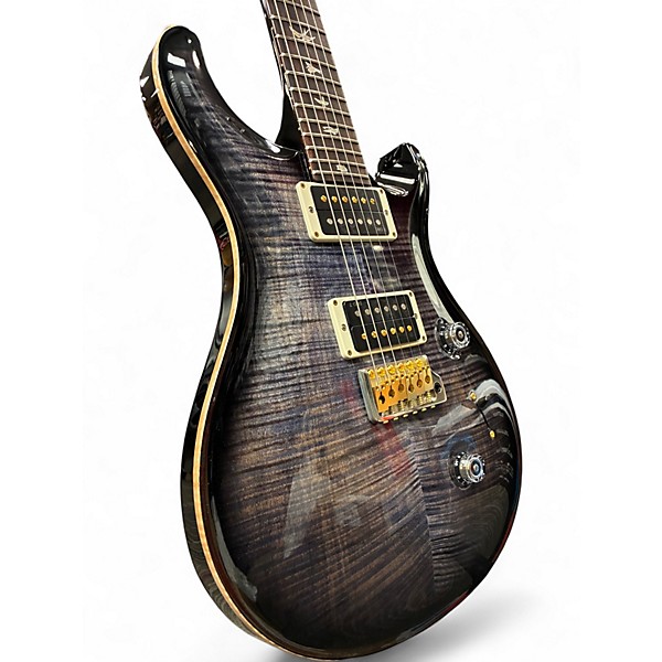 Used PRS Custom 24 Trans Purple Solid Body Electric Guitar