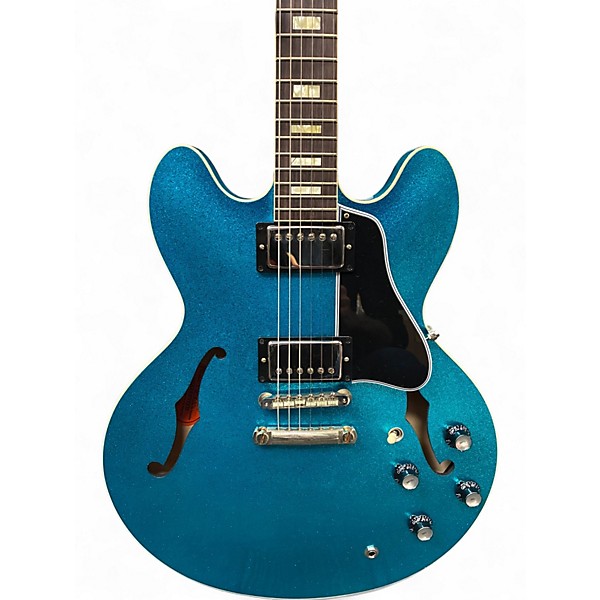 Used Gibson '64 ES-335 Blue Hollow Body Electric Guitar