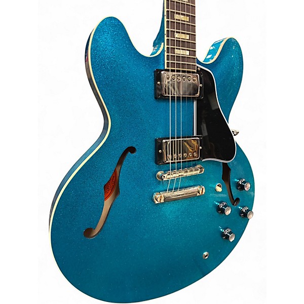 Used Gibson '64 ES-335 Blue Hollow Body Electric Guitar