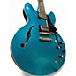 Used Gibson '64 ES-335 Blue Hollow Body Electric Guitar