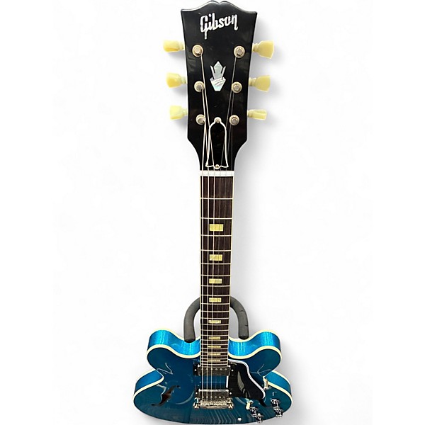 Used Gibson '64 ES-335 Blue Hollow Body Electric Guitar