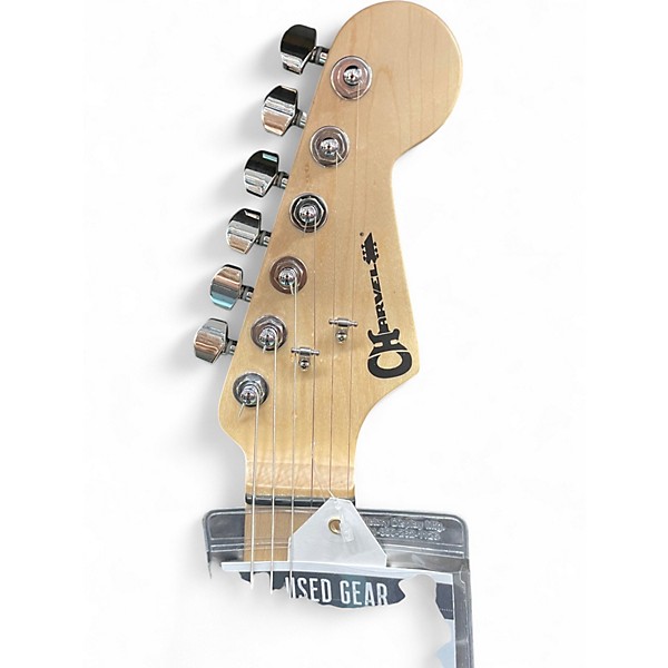 Used Charvel San Dimas Style 1 HSS Pearl White Solid Body Electric Guitar