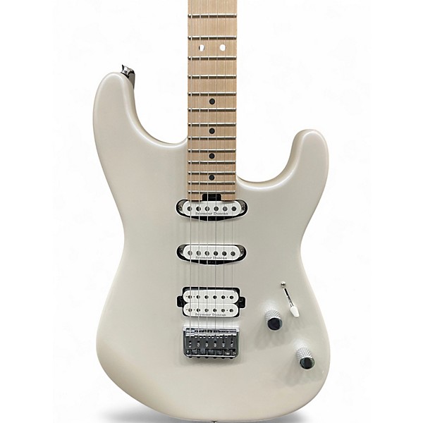 Used Charvel San Dimas Style 1 HSS Pearl White Solid Body Electric Guitar