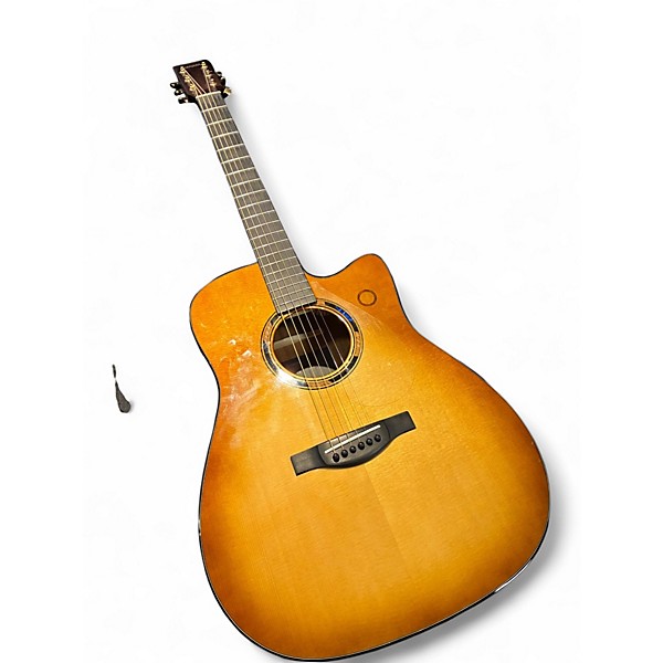 Used Yamaha TAG3C Worn Natural Acoustic Guitar