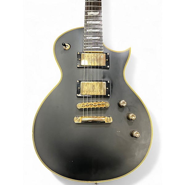 Used ESP LTD EC1000 Deluxe Black Solid Body Electric Guitar