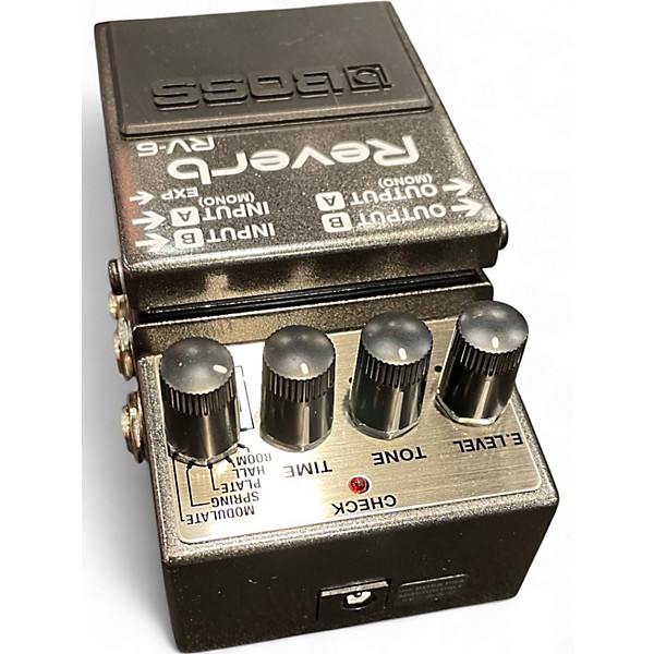 Used BOSS RV6 Digital Reverb Effect Pedal