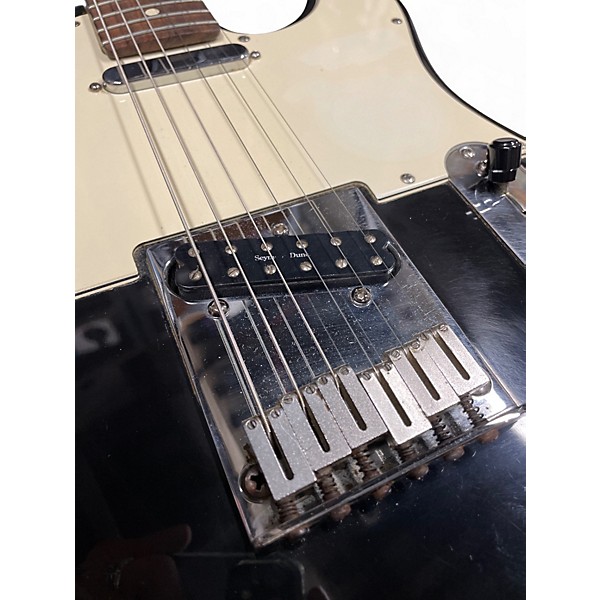 Used Fender American Standard Telecaster Black Solid Body Electric Guitar