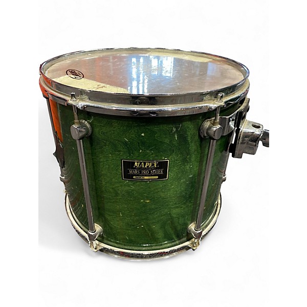 Used Mapex 5 Piece PRO SERIES SHELL PACK Green Drum Kit