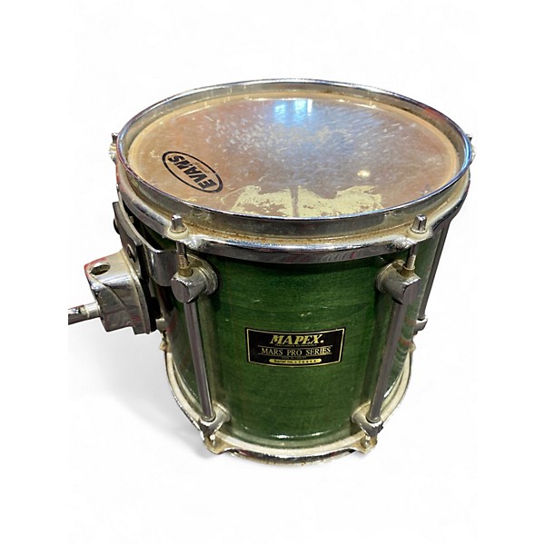 Used Mapex 5 Piece PRO SERIES SHELL PACK Green Drum Kit