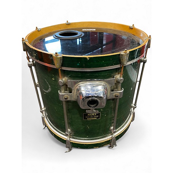 Used Mapex 5 Piece PRO SERIES SHELL PACK Green Drum Kit