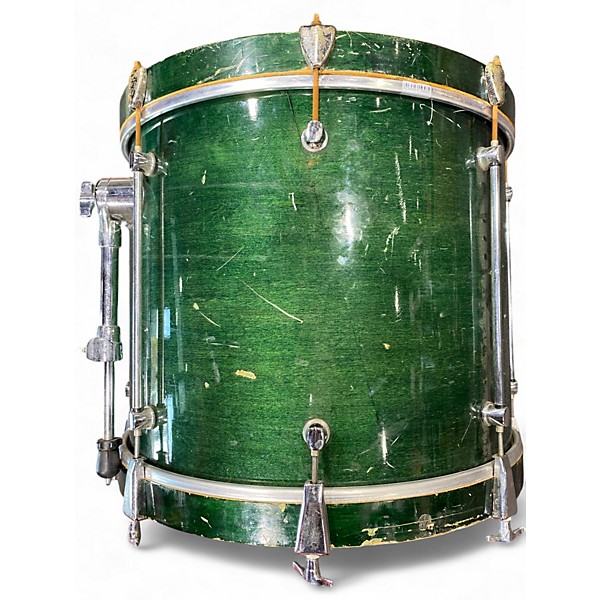 Used Mapex 5 Piece PRO SERIES SHELL PACK Green Drum Kit