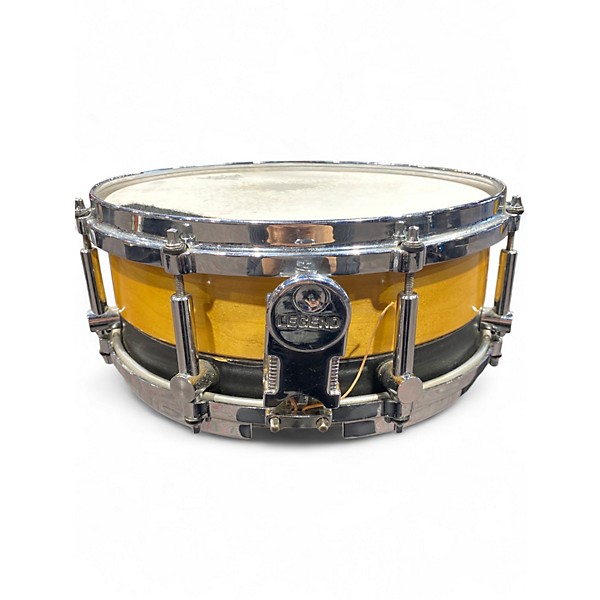 Used Legend Drums 13in Wood Snare Natural Drum