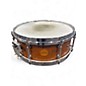 Used Hayward Custom Drums 14in Wooden Snare Natural Drum thumbnail