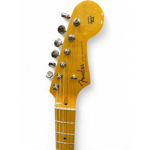 Used Fender JV MODIFIED 50'S STRATOCASTER 2 Tone Sunburst Solid Body Electric Guitar