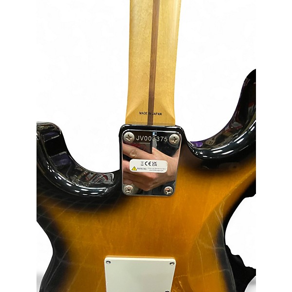 Used Fender JV MODIFIED 50'S STRATOCASTER 2 Tone Sunburst Solid Body Electric Guitar