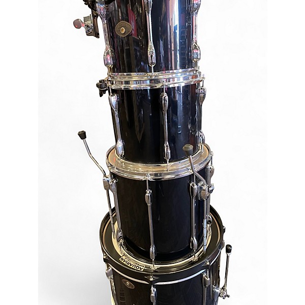 Used TAMA 4 Piece Rockstar Black Drum Kit