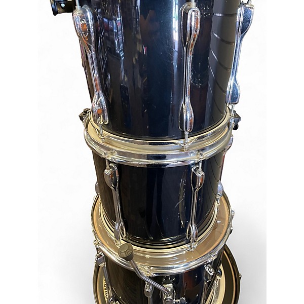 Used TAMA 4 Piece Rockstar Black Drum Kit