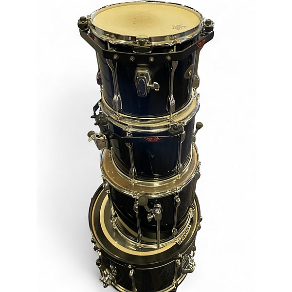 Used TAMA 4 Piece Rockstar Black Drum Kit