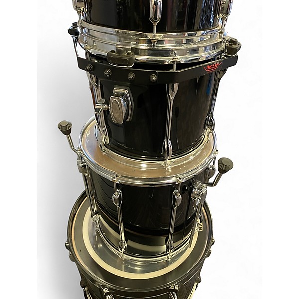 Used TAMA 4 Piece Rockstar Black Drum Kit