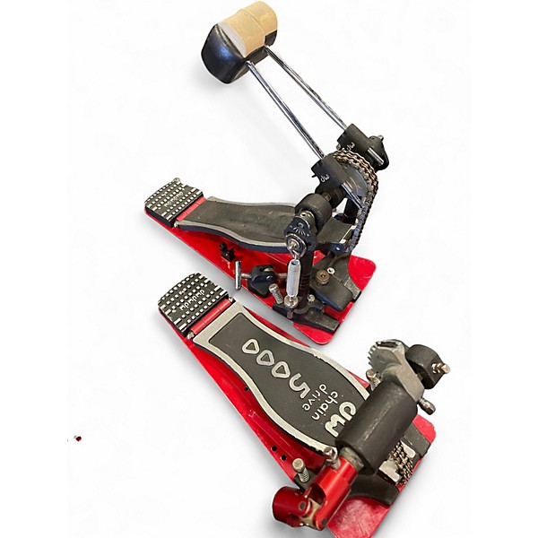 Used DW 5000 Series Double Double Bass Drum Pedal
