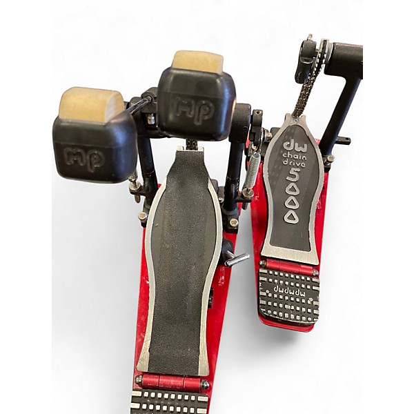 Used DW 5000 Series Double Double Bass Drum Pedal