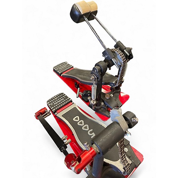 Used DW 5000 Series Double Double Bass Drum Pedal